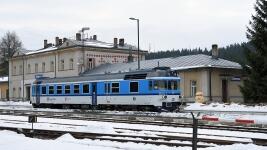 Zubačka Vindobona v Kořenově v laku ČD